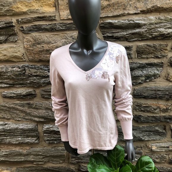 Ann Taylor Pullover with Sequins - Picture 5 of 9